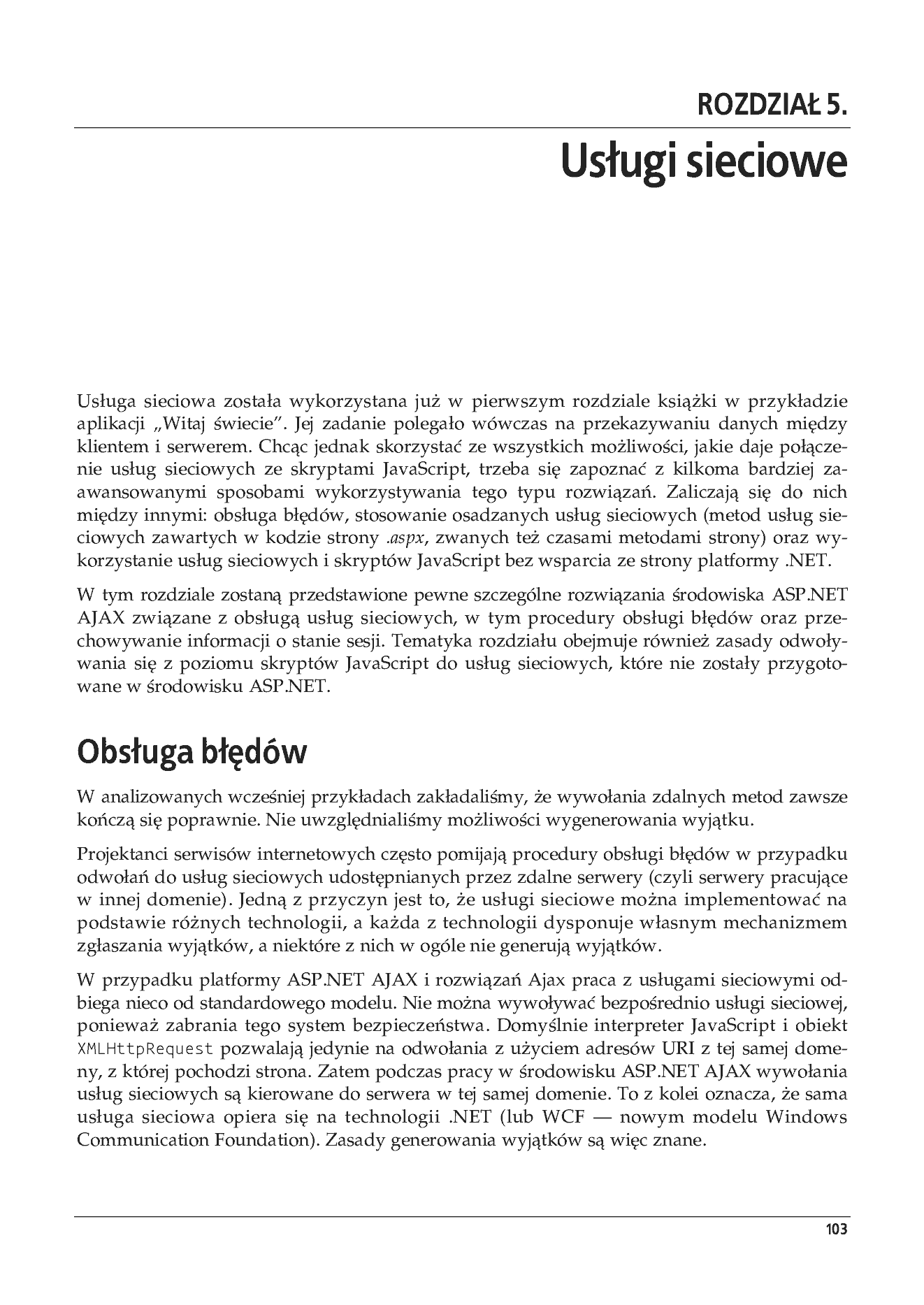 Fragment „ASP.NET AJAX. Programowanie w nurcie Web 2.0” — strona 7 z 33