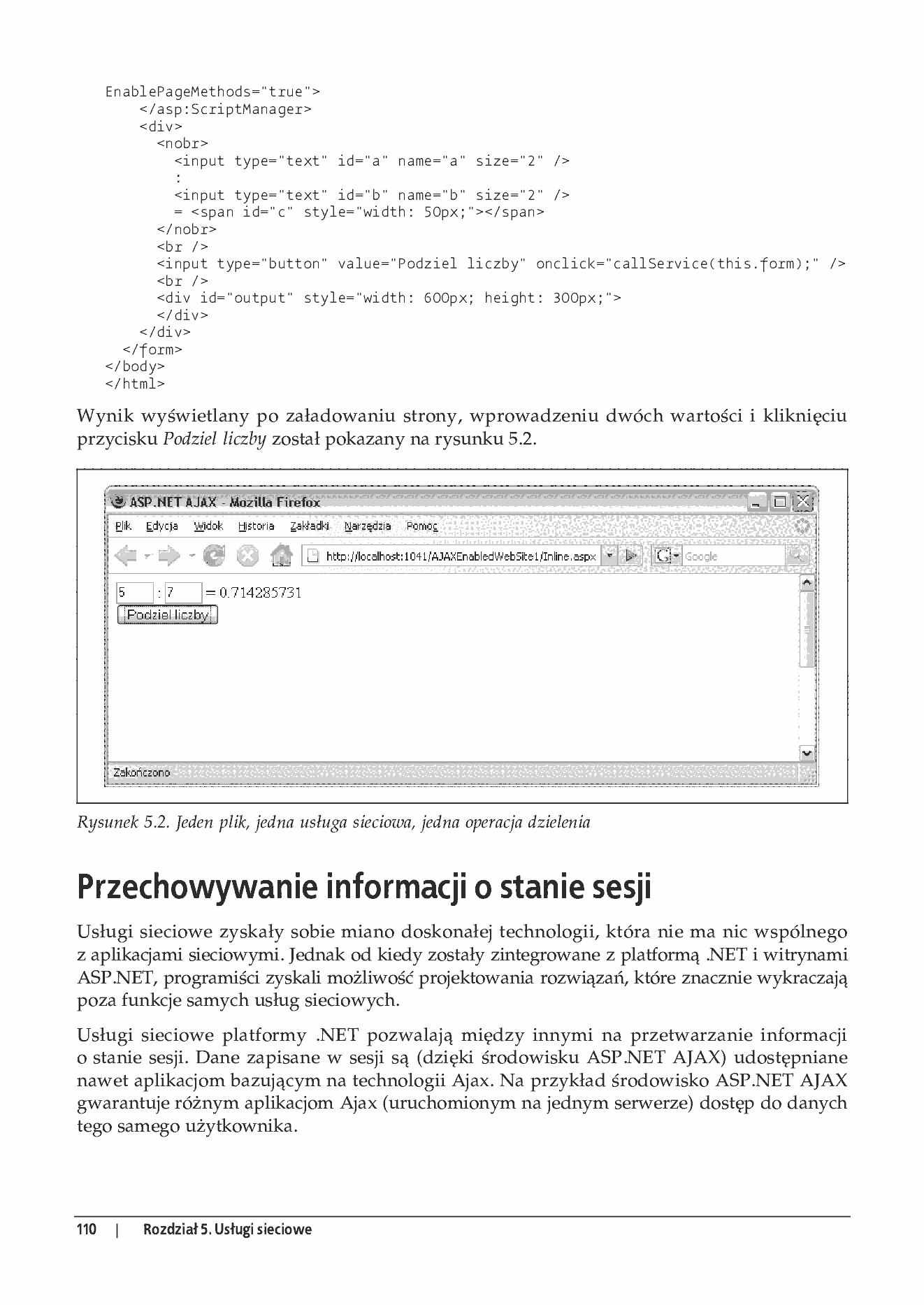 Fragment „ASP.NET AJAX. Programowanie w nurcie Web 2.0” — strona 14 z 33