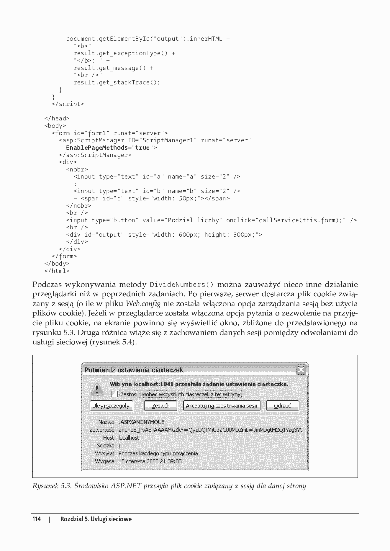 Fragment „ASP.NET AJAX. Programowanie w nurcie Web 2.0” — strona 18 z 33