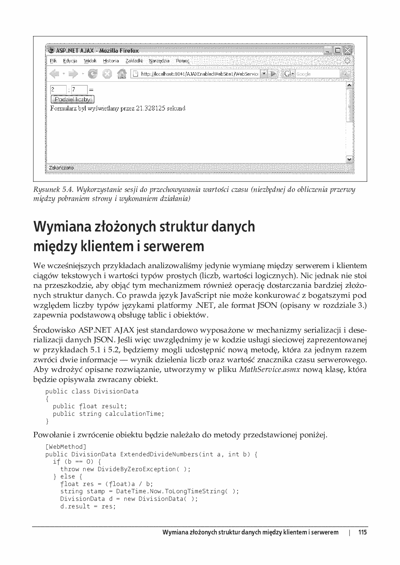 Fragment „ASP.NET AJAX. Programowanie w nurcie Web 2.0” — strona 19 z 33