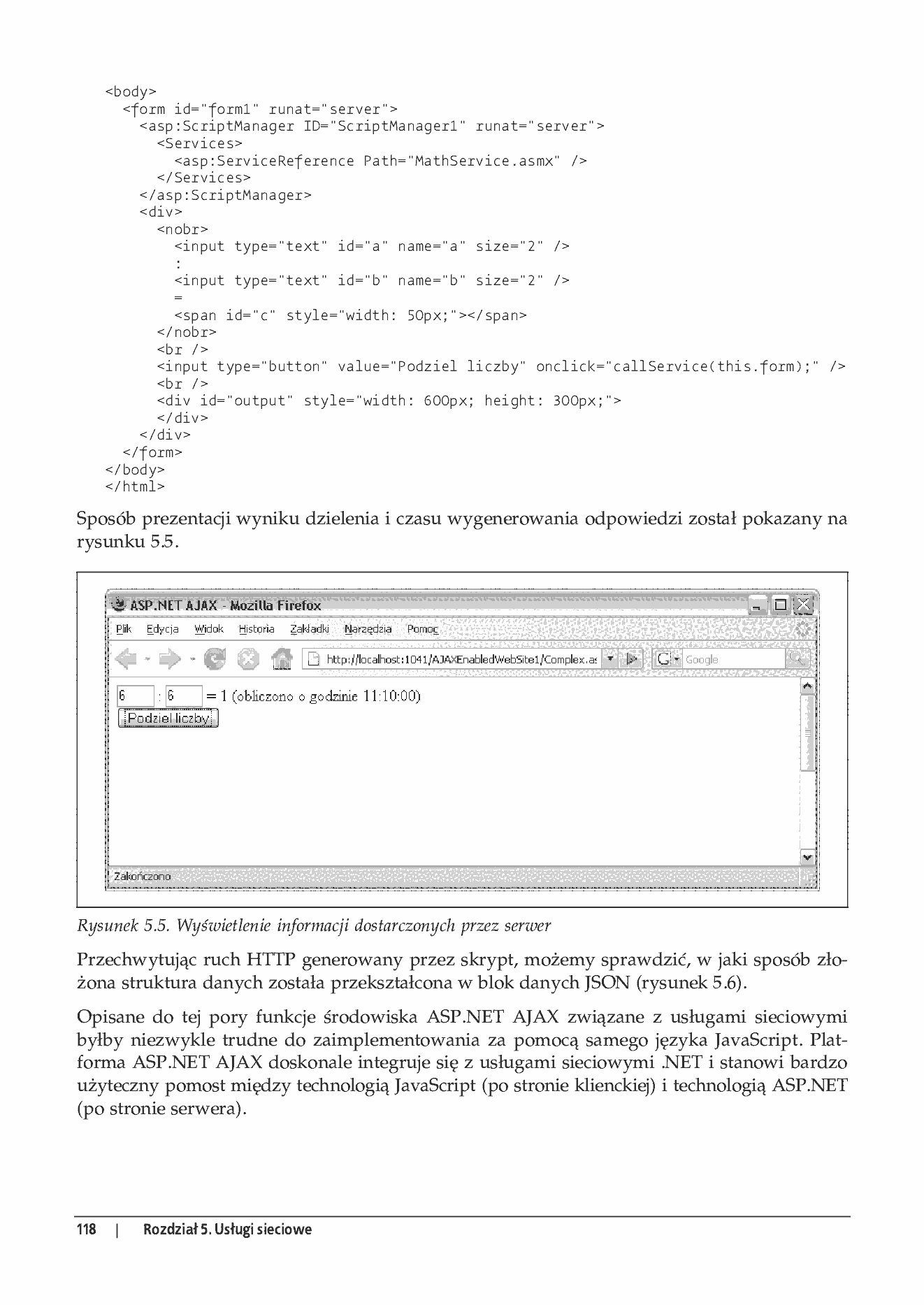 Fragment „ASP.NET AJAX. Programowanie w nurcie Web 2.0” — strona 22 z 33