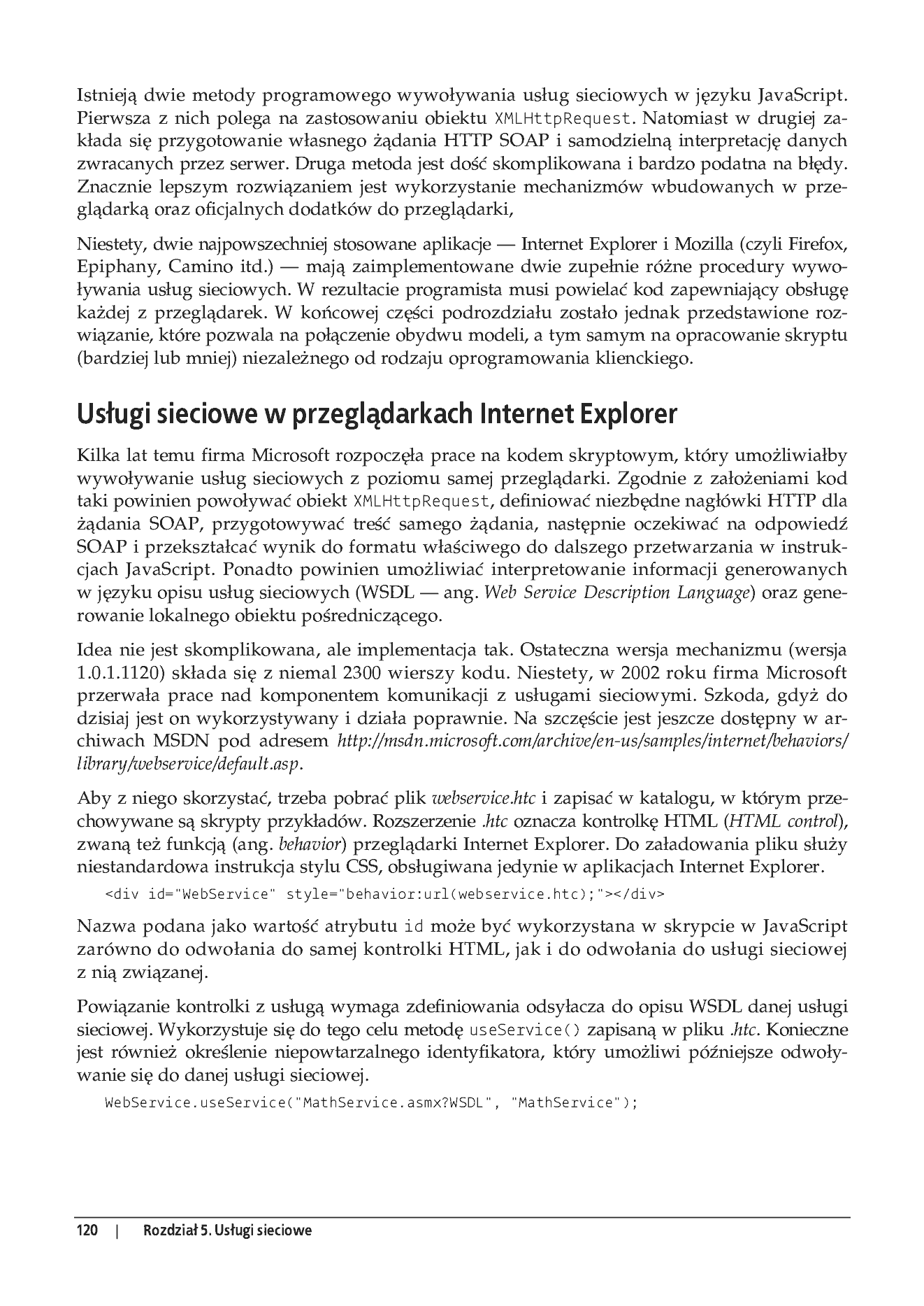 Fragment „ASP.NET AJAX. Programowanie w nurcie Web 2.0” — strona 24 z 33