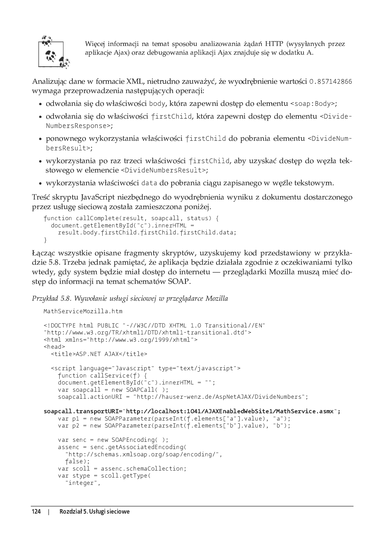 Fragment „ASP.NET AJAX. Programowanie w nurcie Web 2.0” — strona 28 z 33
