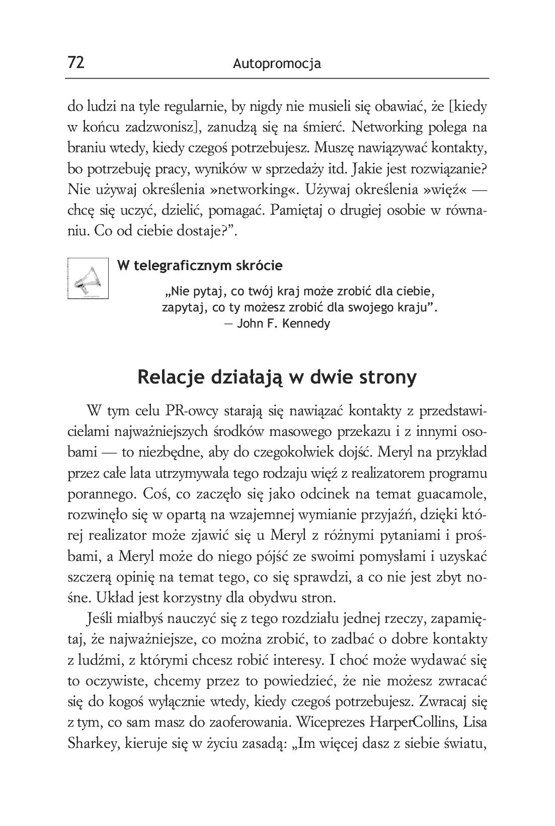 Fragment „Autopromocja. Pokaż, na co Cię stać - szefowi, podwładnym i klientom” — strona 8 z 28