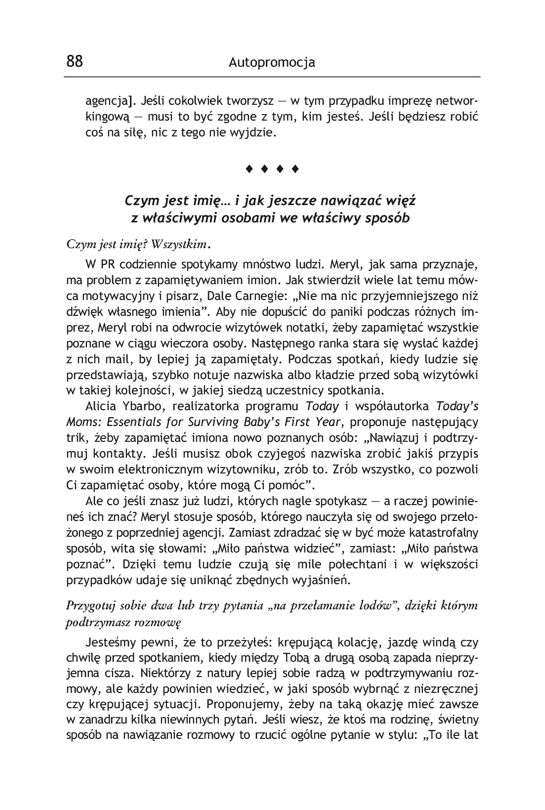 Fragment „Autopromocja. Pokaż, na co Cię stać - szefowi, podwładnym i klientom” — strona 24 z 28