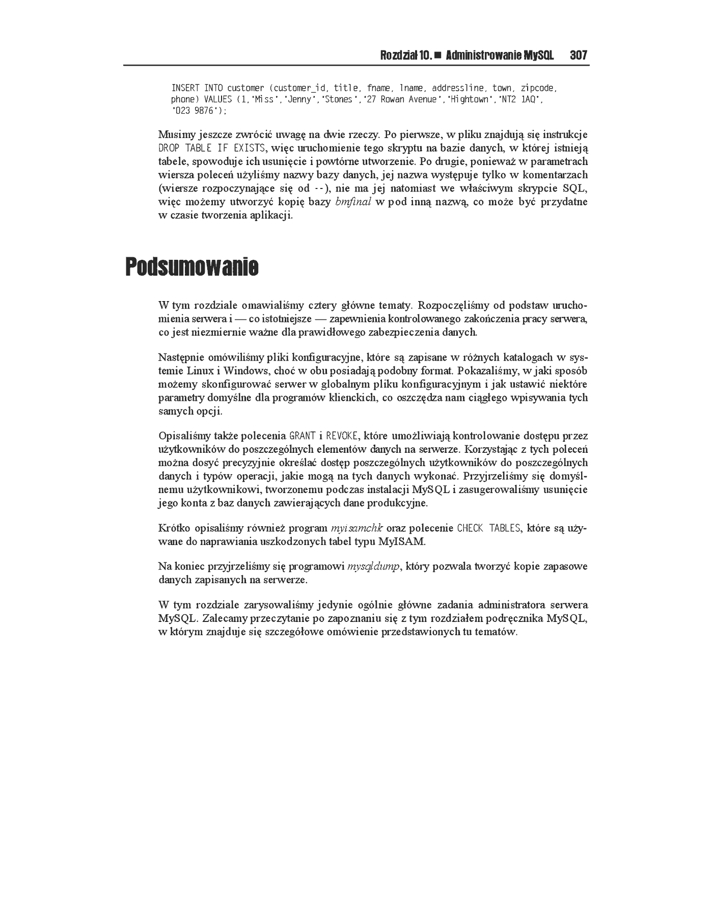 Fragment „Bazy danych i MySQL. Od podstaw” — strona 37 z 37