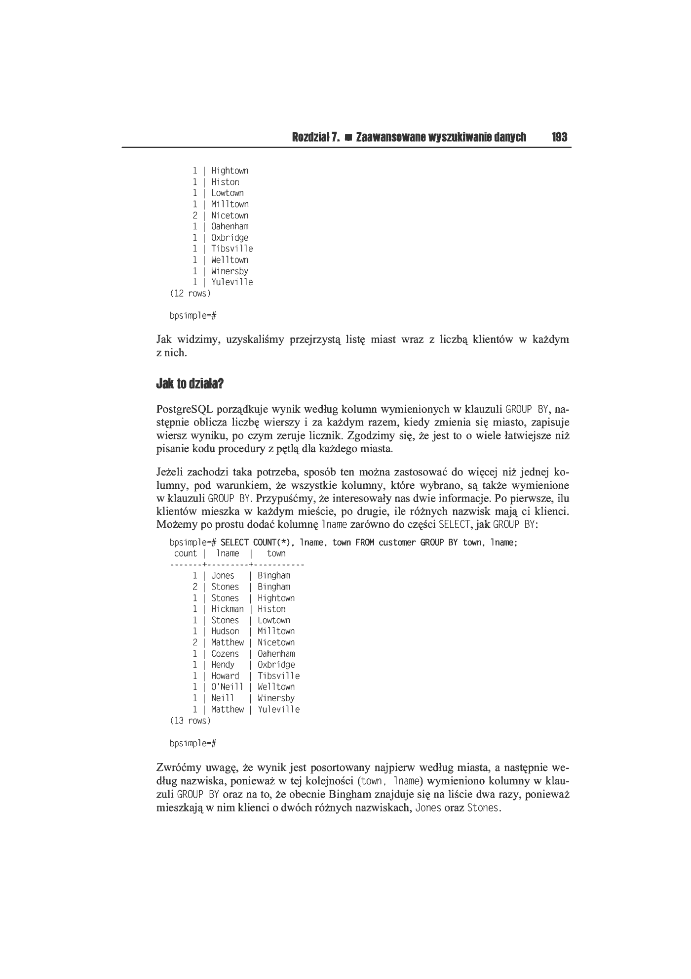 Fragment „Bazy danych i PostgreSQL. Od podstaw” — strona 17 z 39
