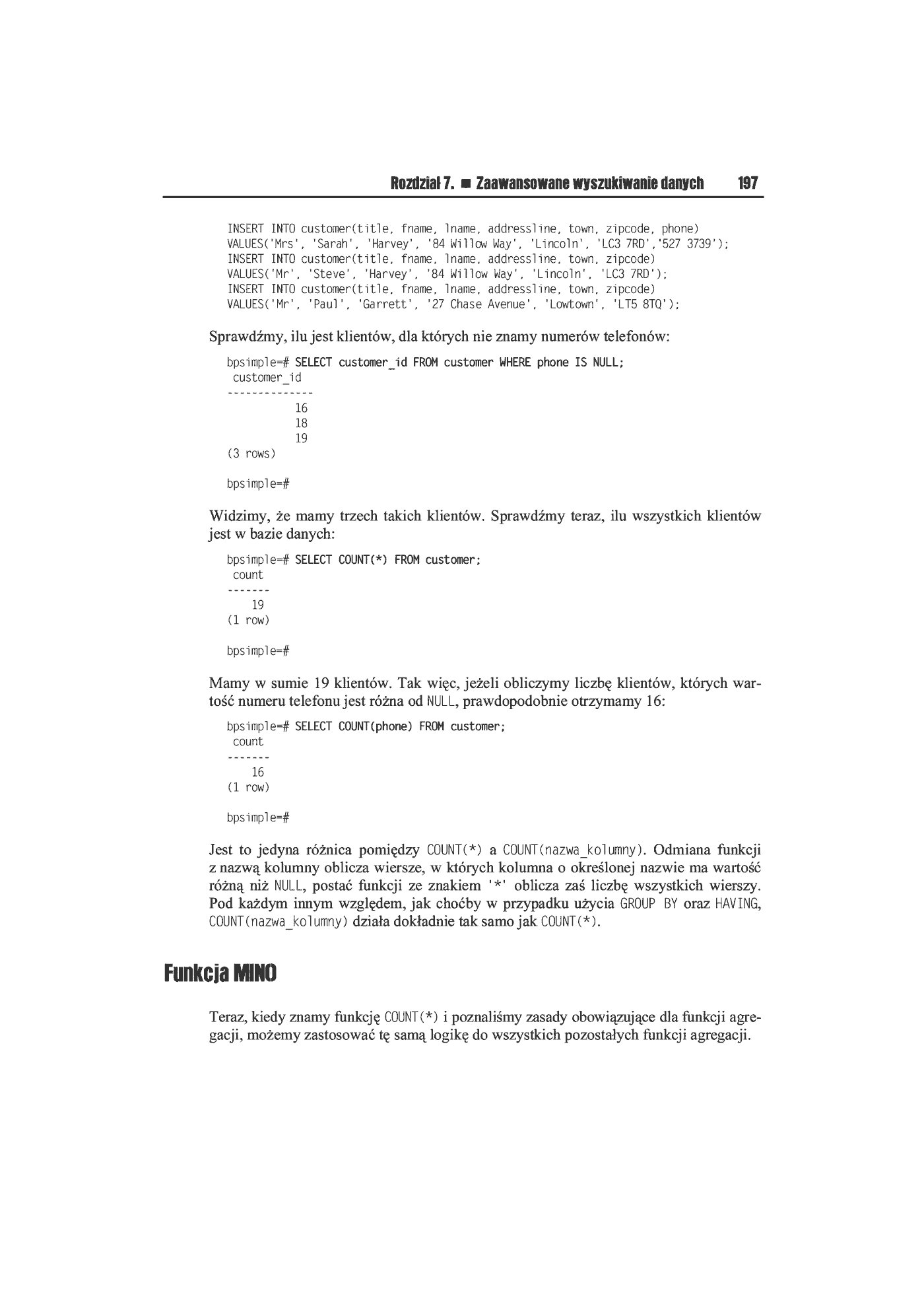 Fragment „Bazy danych i PostgreSQL. Od podstaw” — strona 21 z 39