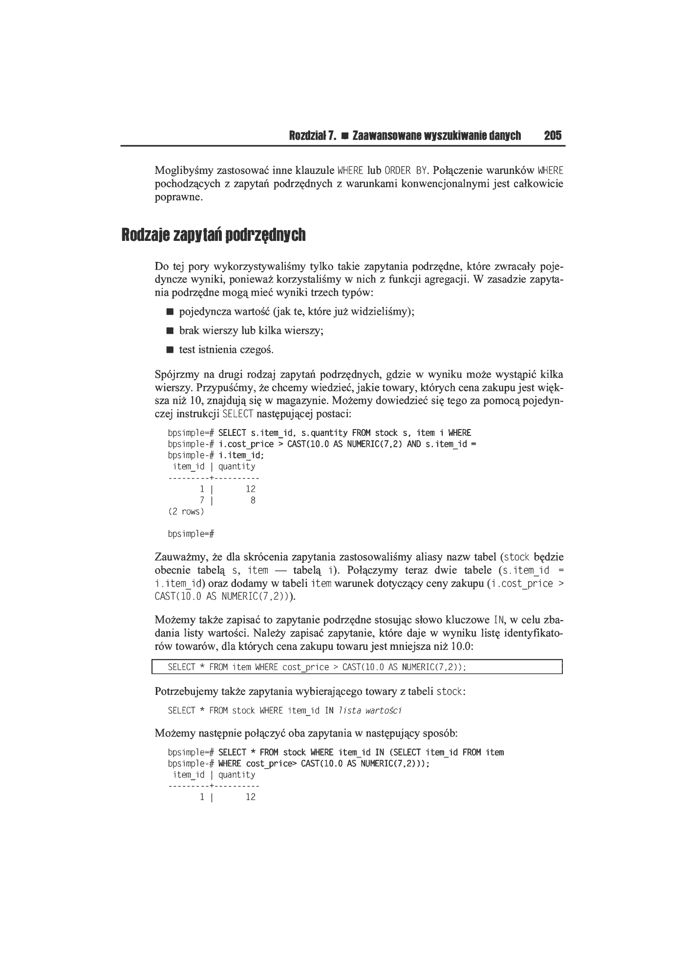 Fragment „Bazy danych i PostgreSQL. Od podstaw” — strona 29 z 39