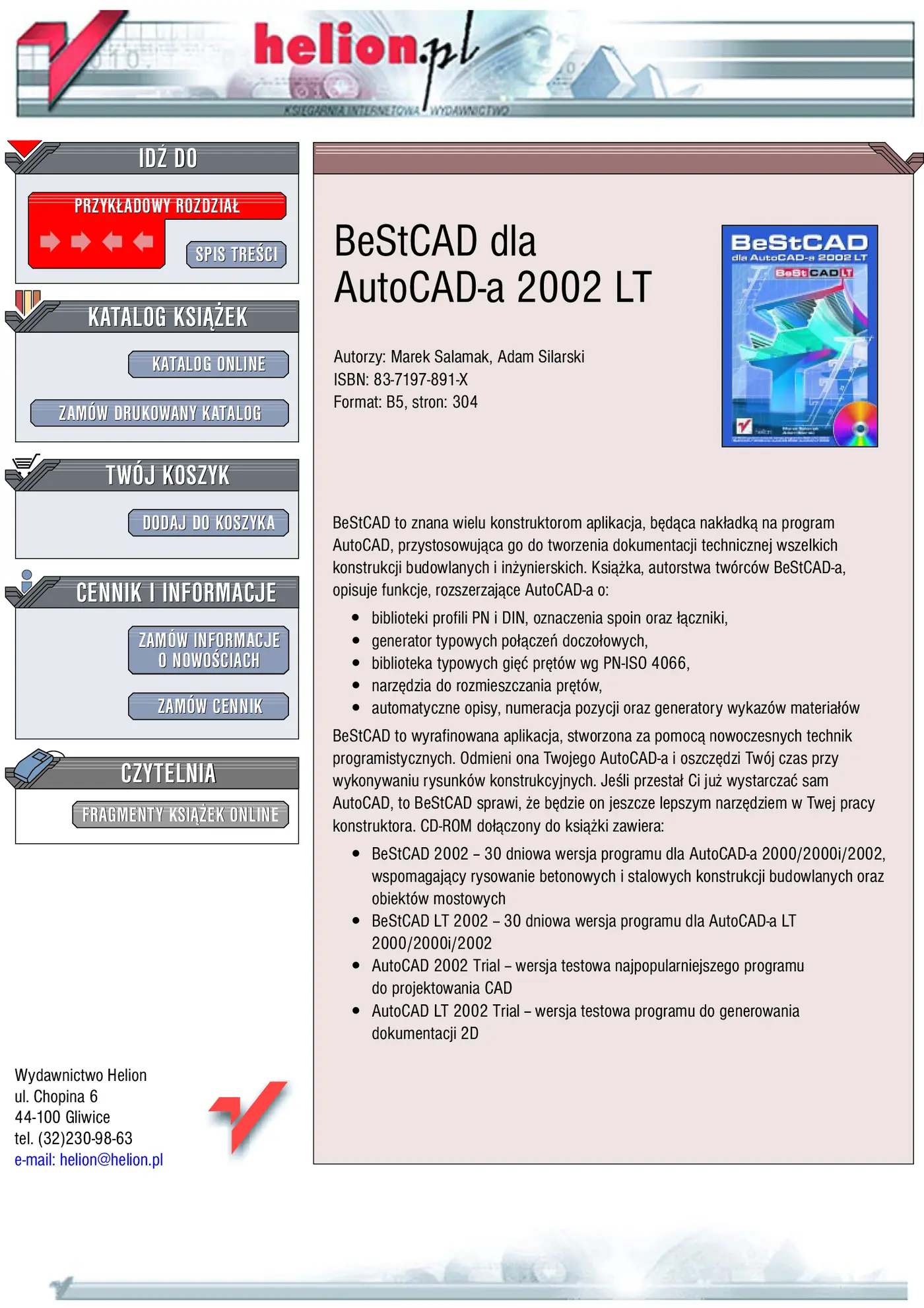 Fragment „BeStCAD dla AutoCAD-a 2002 LT” — strona 1 z 12