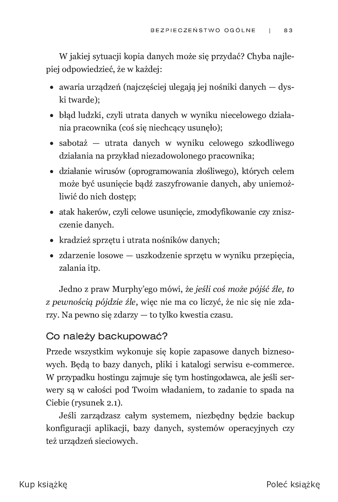 Fragment „Bezpieczeństwo systemu e-commerce, czyli jak bez ryzyka prowadzić biznes w internecie” — strona 13 z 21