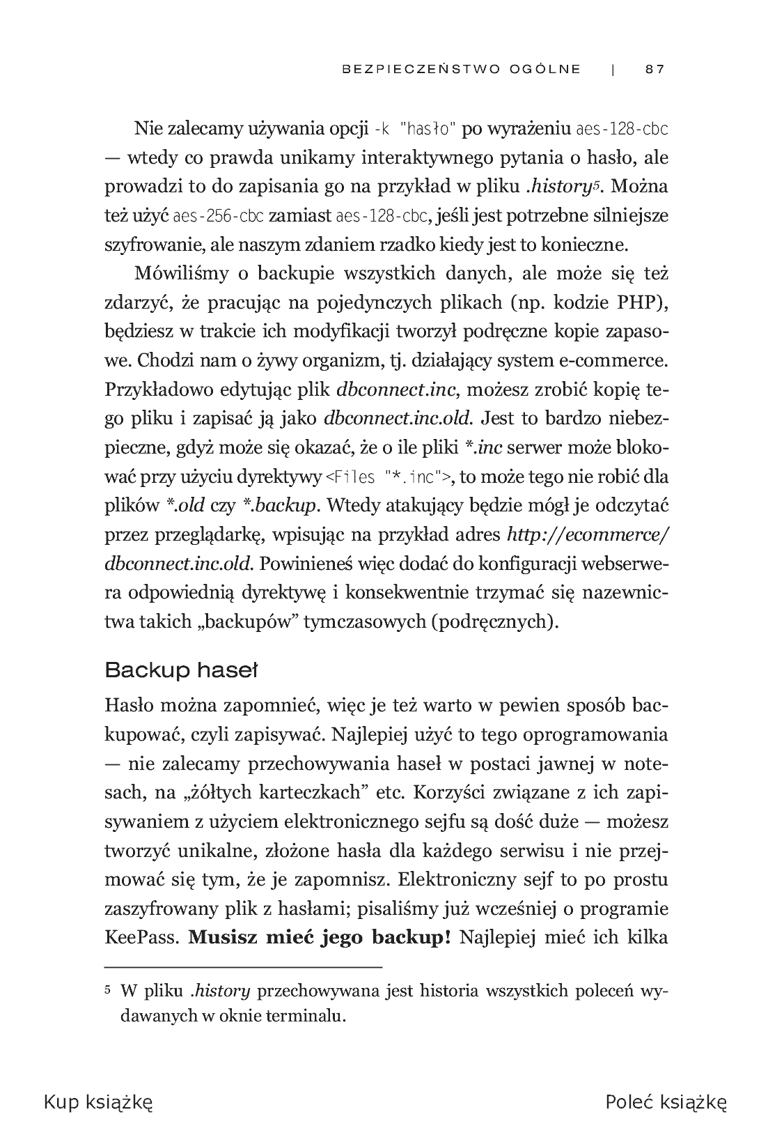 Fragment „Bezpieczeństwo systemu e-commerce, czyli jak bez ryzyka prowadzić biznes w internecie” — strona 17 z 21