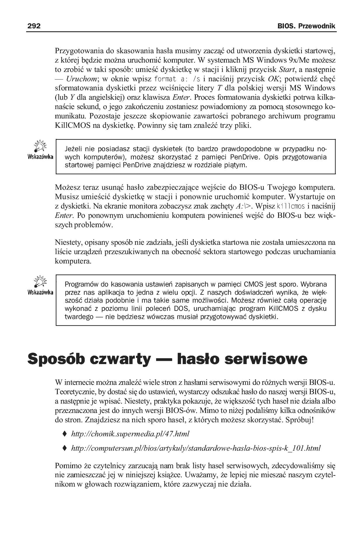 Fragment „BIOS. Przewodnik. Wydanie IV” — strona 8 z 9