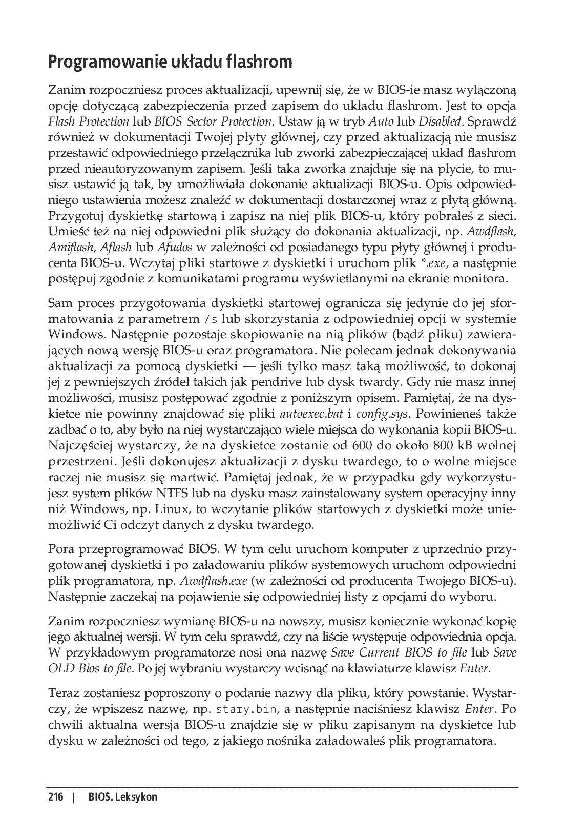 Fragment „BIOS. Leksykon. Wydanie IV” — strona 10 z 25