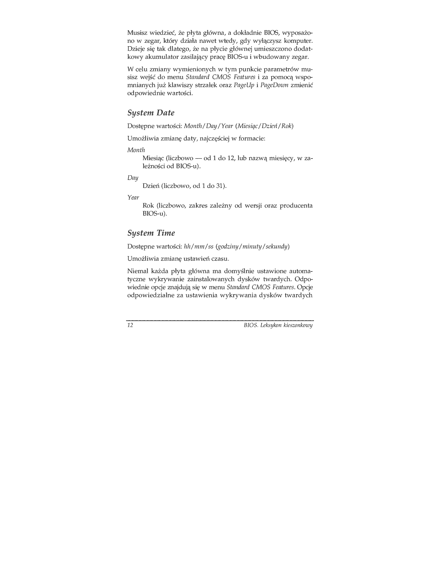 Fragment „BIOS. Leksykon kieszonkowy” — strona 5 z 20