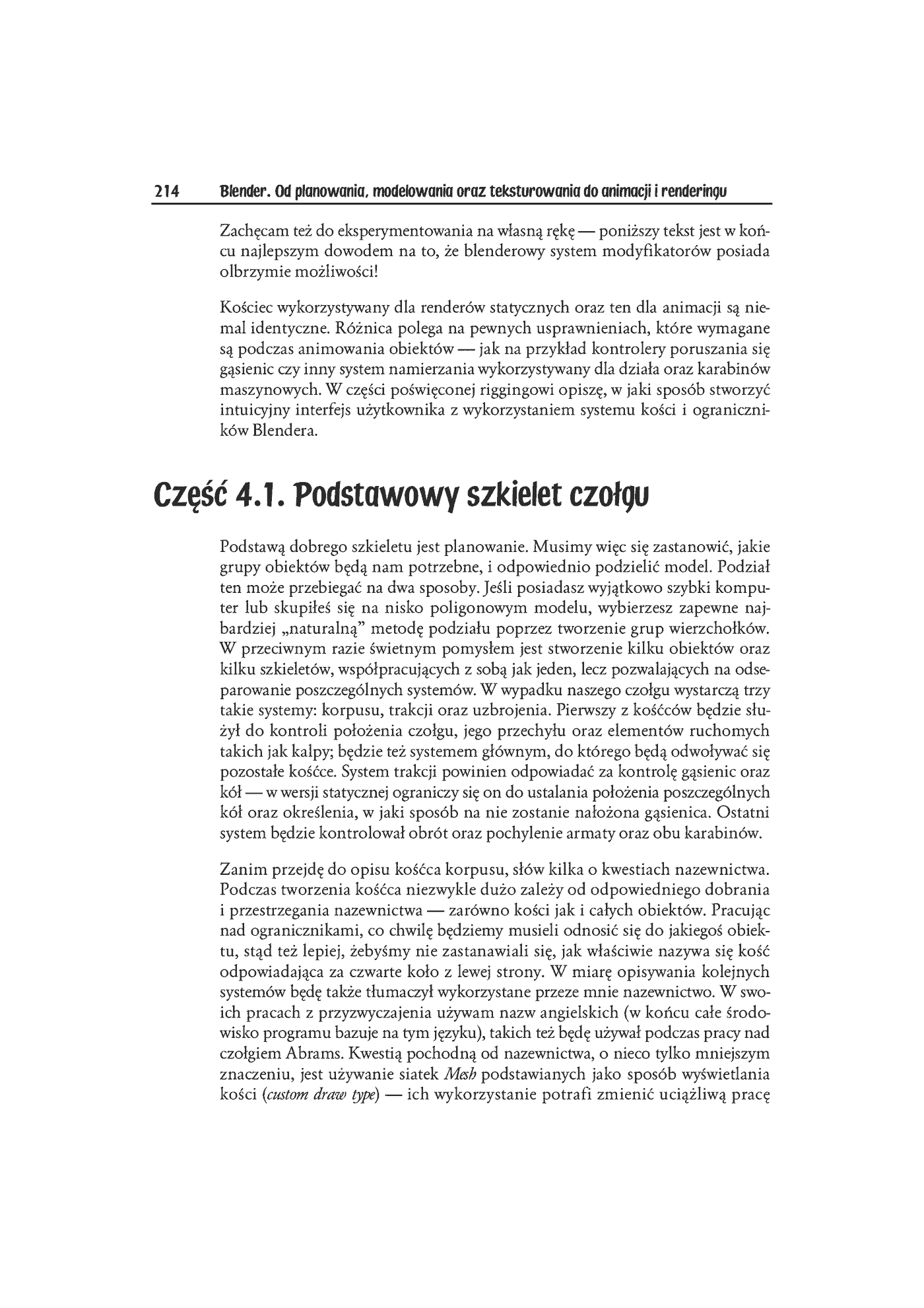 Fragment „Blender. Od planowania, modelowania oraz teksturowania do animacji i renderingu. Praktyczne projekty” — strona 6 z 19
