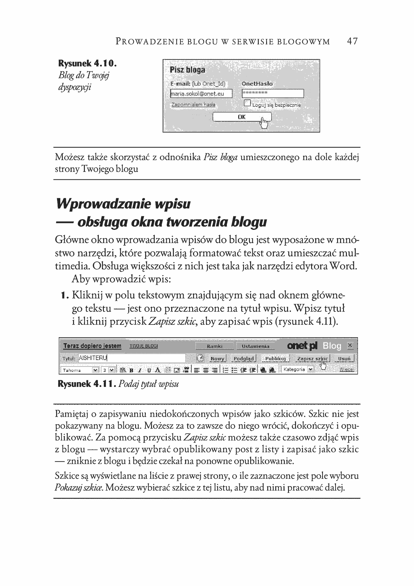 Fragment „Blog, więcej niż internetowy pamiętnik” — strona 9 z 18