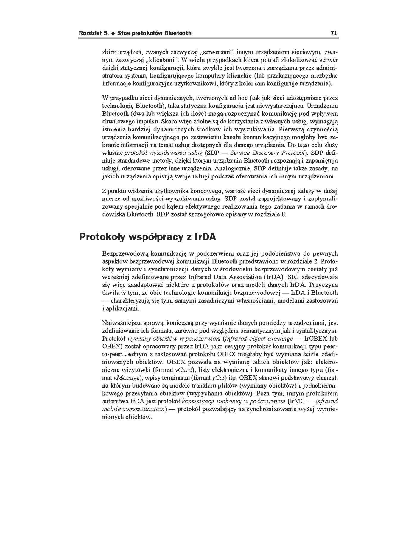 Fragment „Bluetooth” — strona 13 z 18