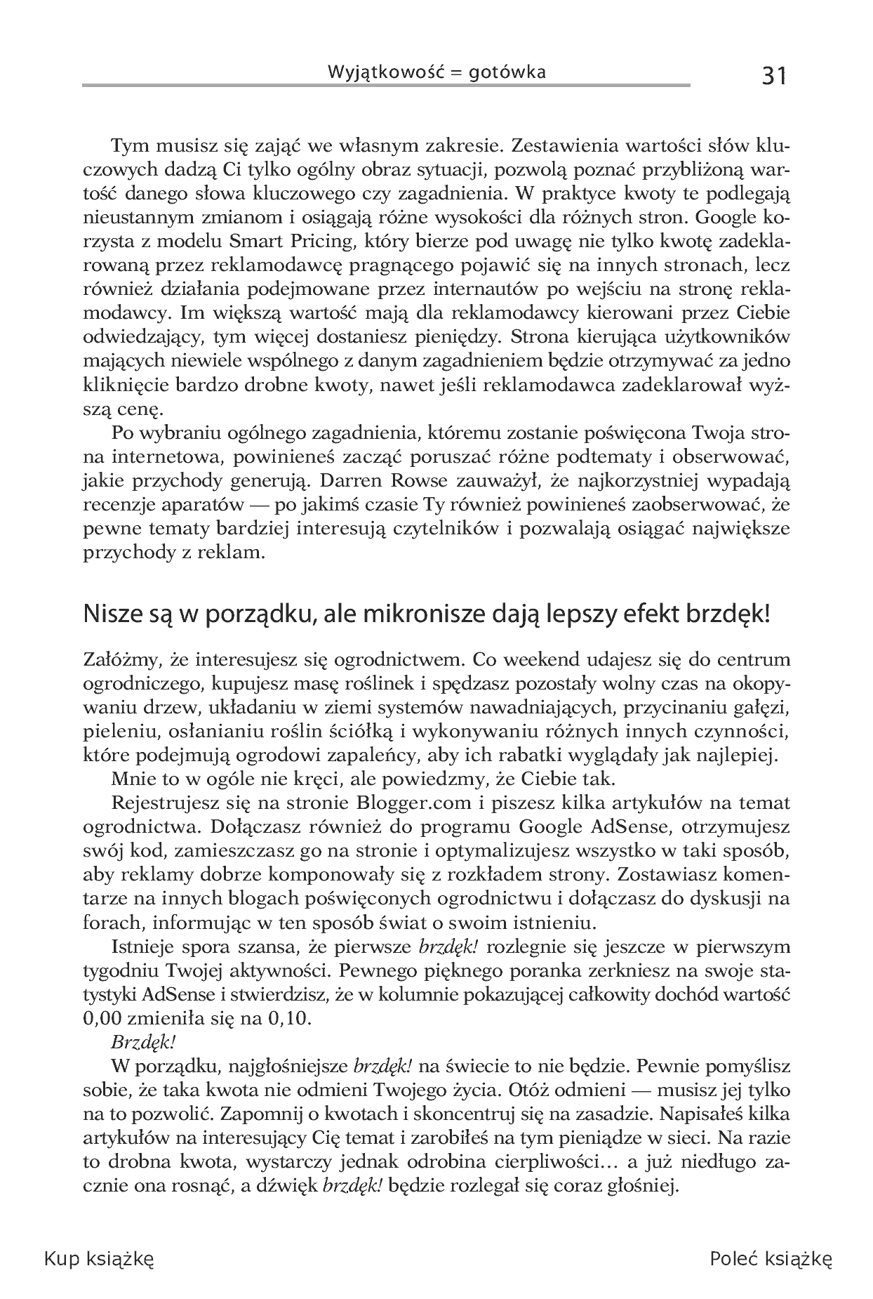 Fragment „Brzdęk! Jak odkręcić internetowy kurek z pieniędzmi” — strona 13 z 29