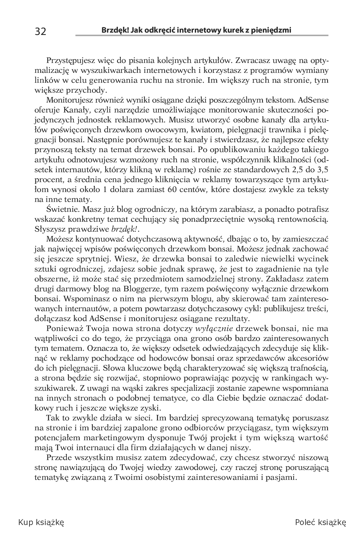Fragment „Brzdęk! Jak odkręcić internetowy kurek z pieniędzmi” — strona 14 z 29