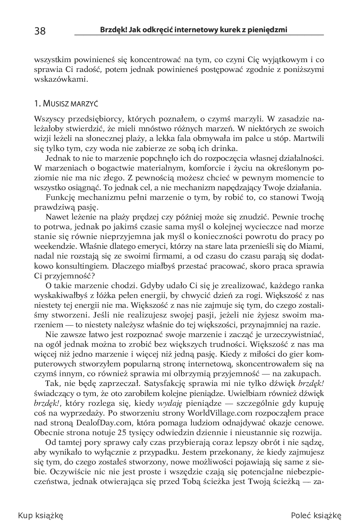 Fragment „Brzdęk! Jak odkręcić internetowy kurek z pieniędzmi” — strona 20 z 29
