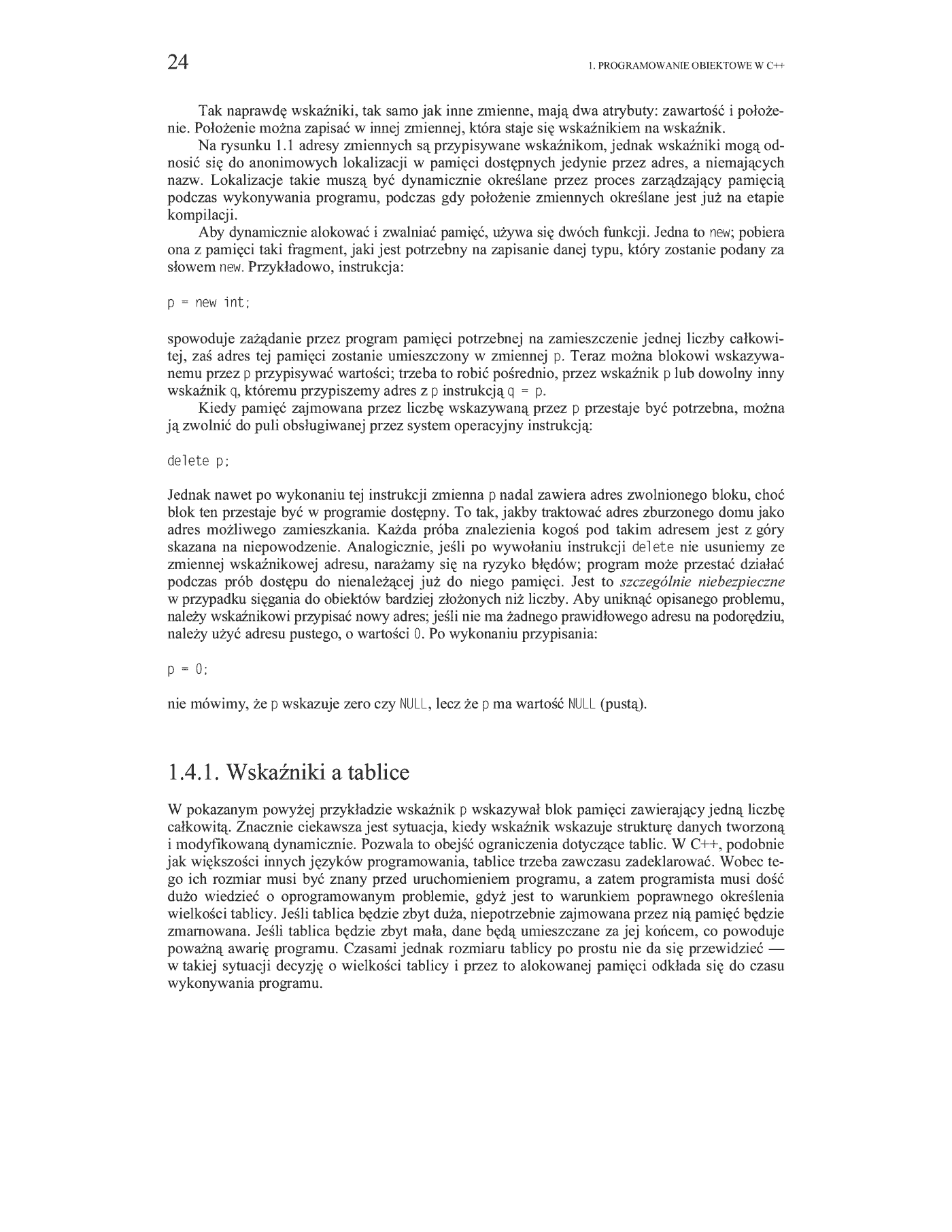 Fragment „C++. Algorytmy i struktury danych” — strona 17 z 53