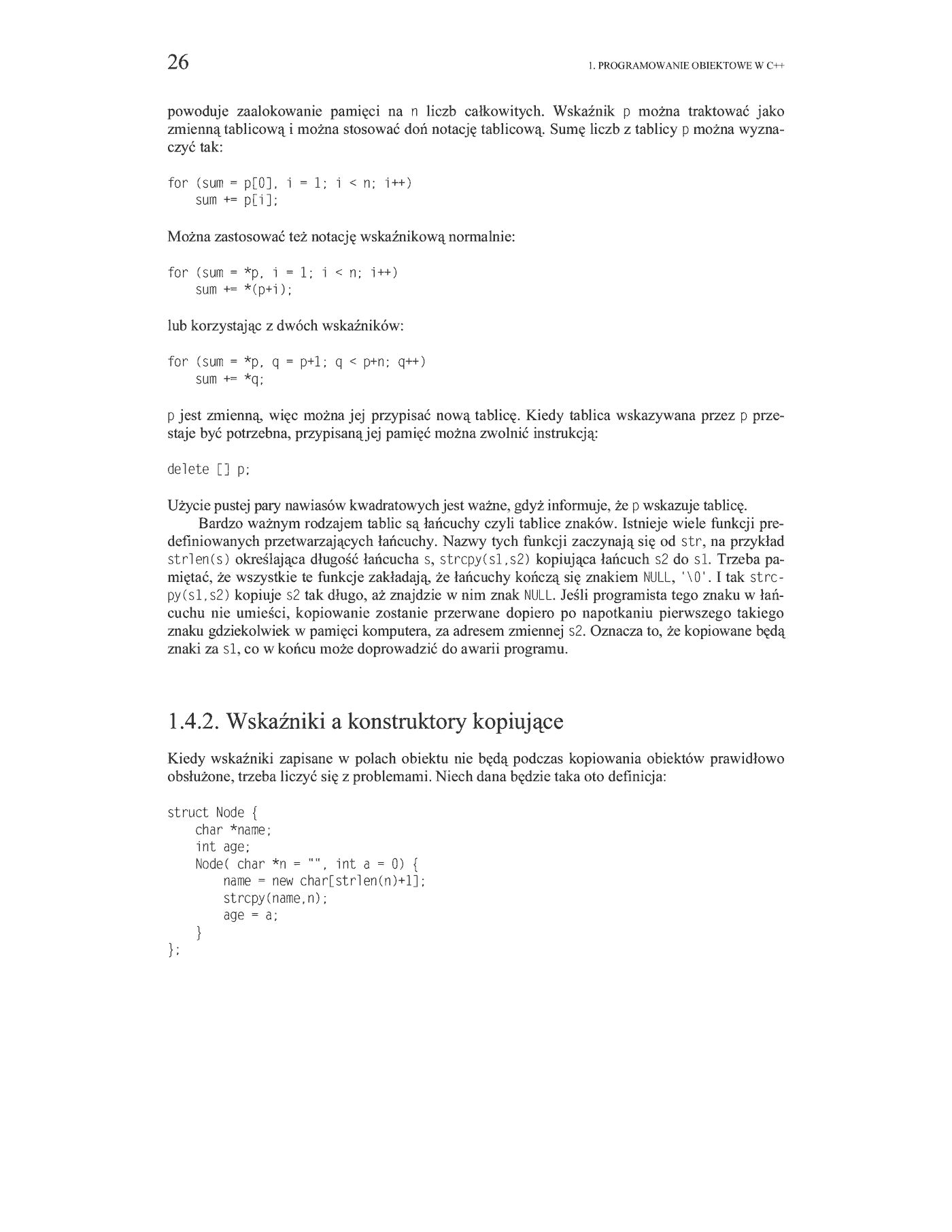 Fragment „C++. Algorytmy i struktury danych” — strona 19 z 53
