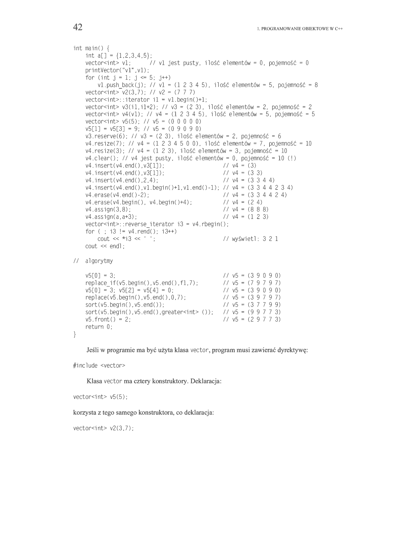 Fragment „C++. Algorytmy i struktury danych” — strona 35 z 53