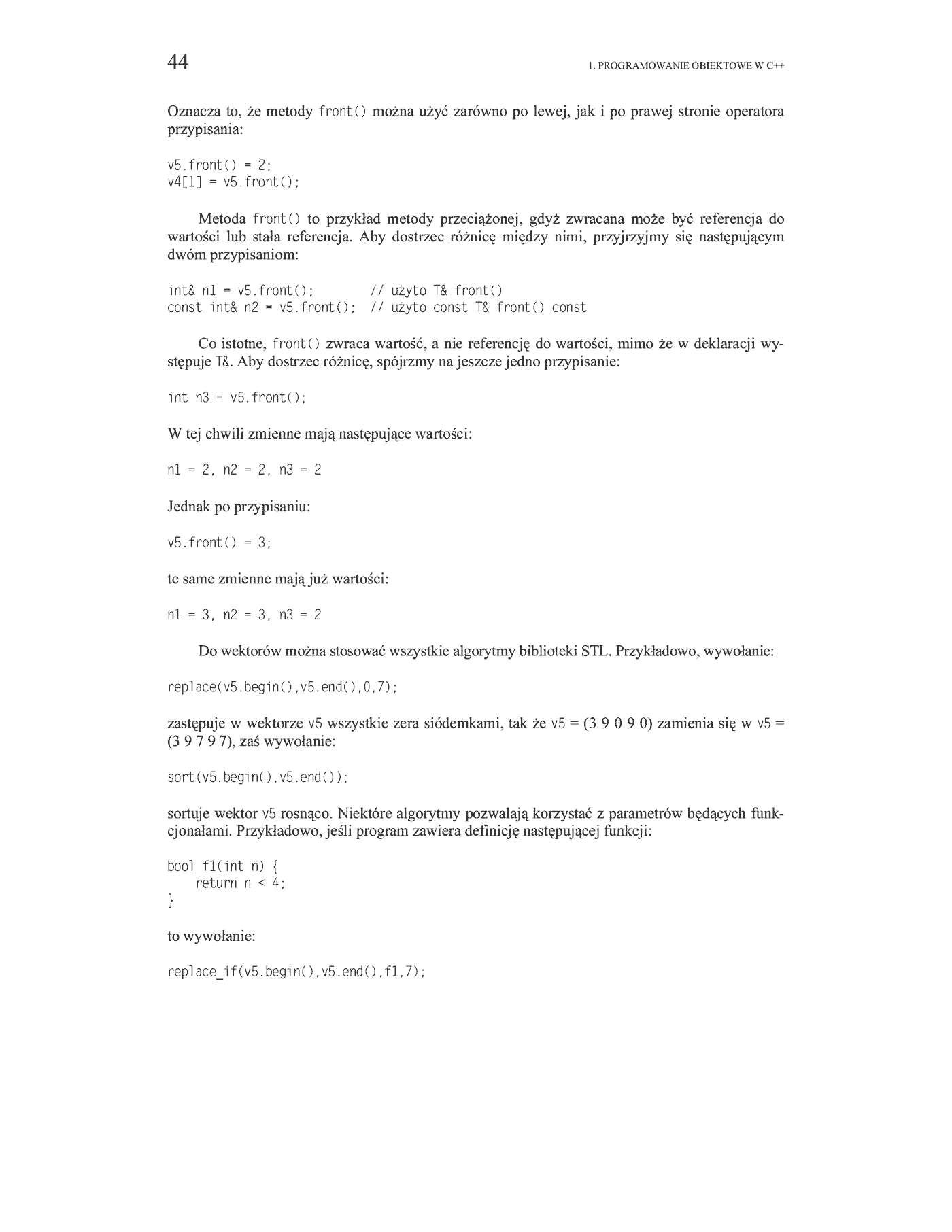 Fragment „C++. Algorytmy i struktury danych” — strona 37 z 53