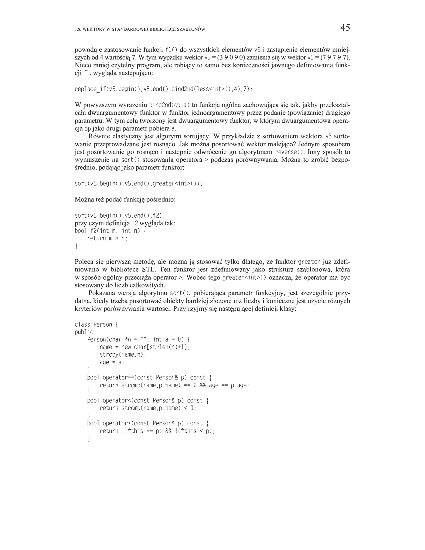 Fragment „C++. Algorytmy i struktury danych” — strona 38 z 53