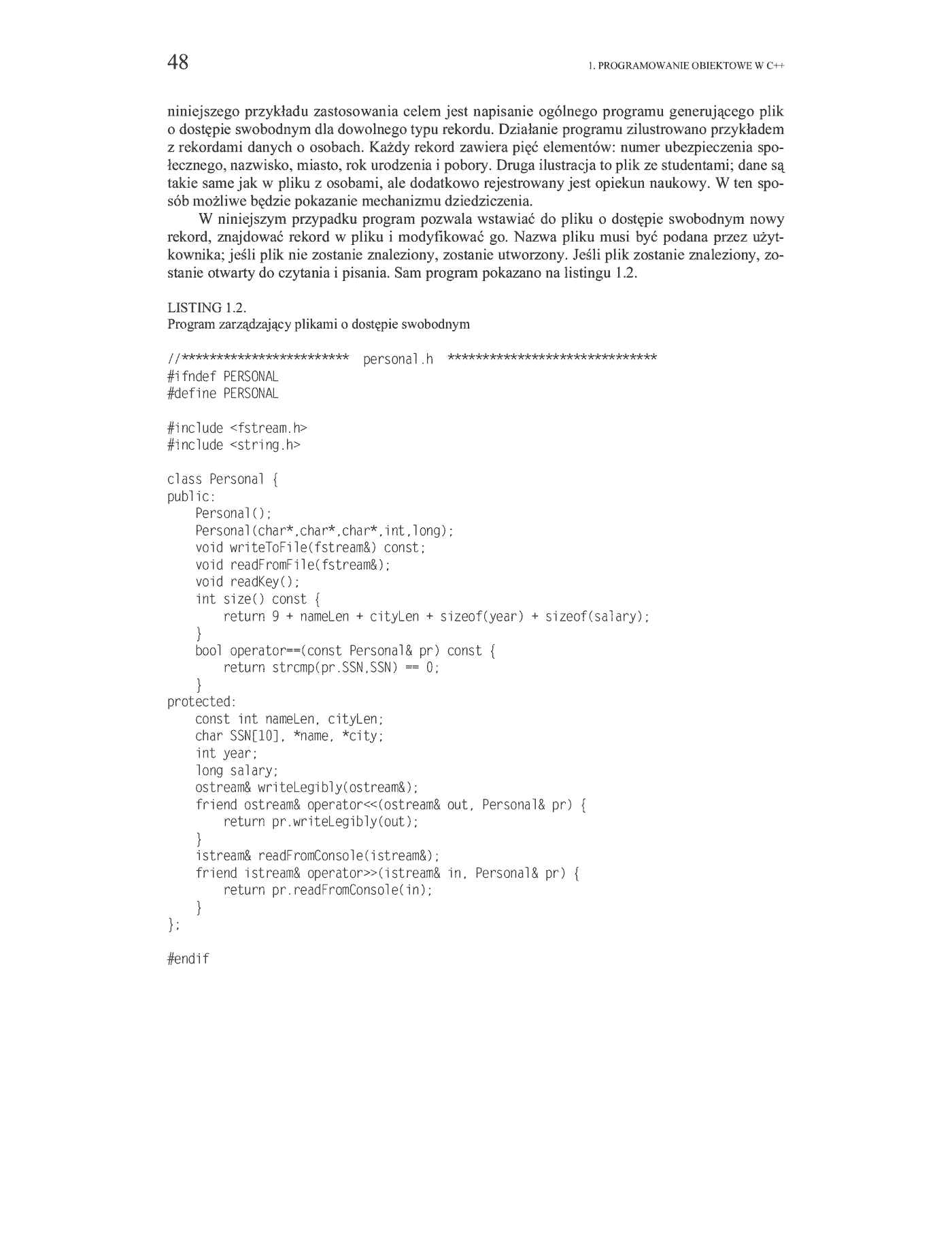 Fragment „C++. Algorytmy i struktury danych” — strona 41 z 53