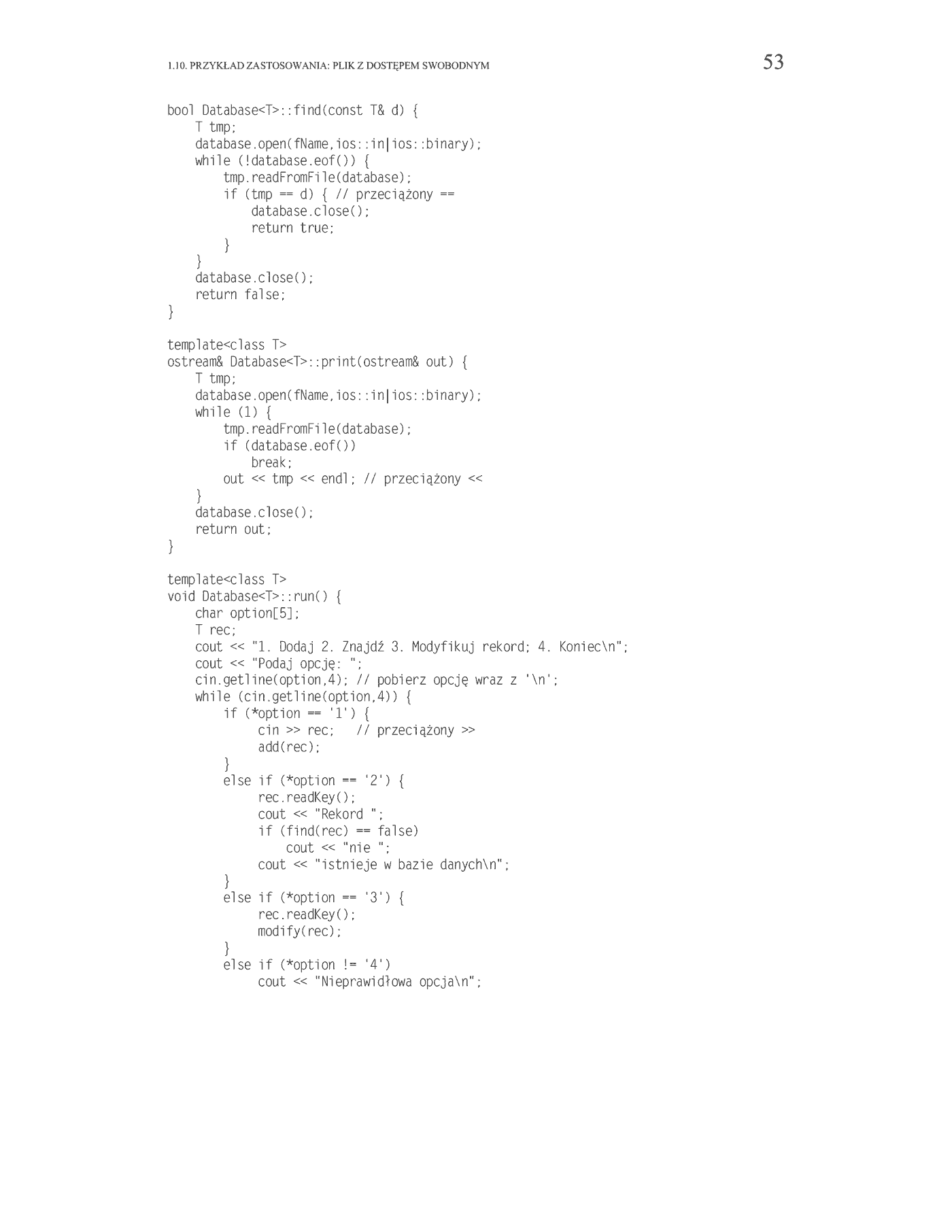 Fragment „C++. Algorytmy i struktury danych” — strona 46 z 53