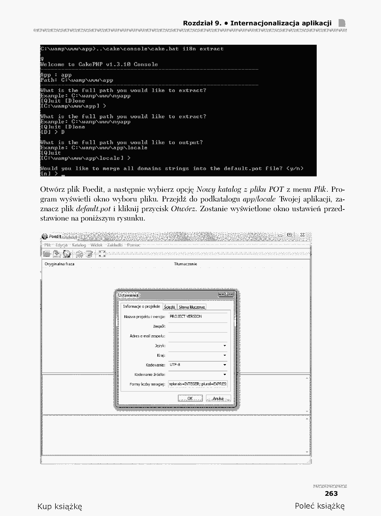 Fragment „CakePHP 1.3. Programowanie aplikacji. Receptury” — strona 20 z 35