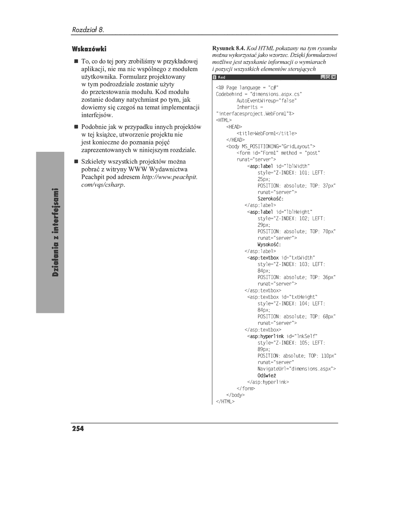 Fragment „C# i ASP.NET. Szybki start” — strona 13 z 37