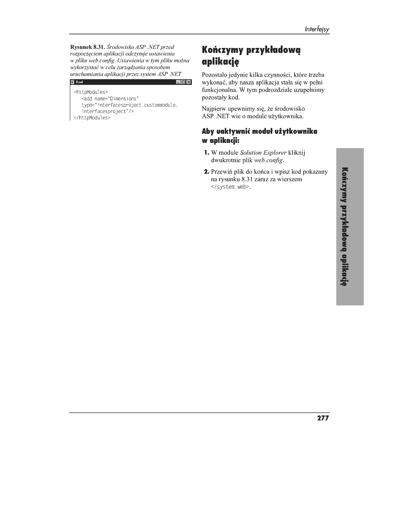 Fragment „C# i ASP.NET. Szybki start” — strona 36 z 37