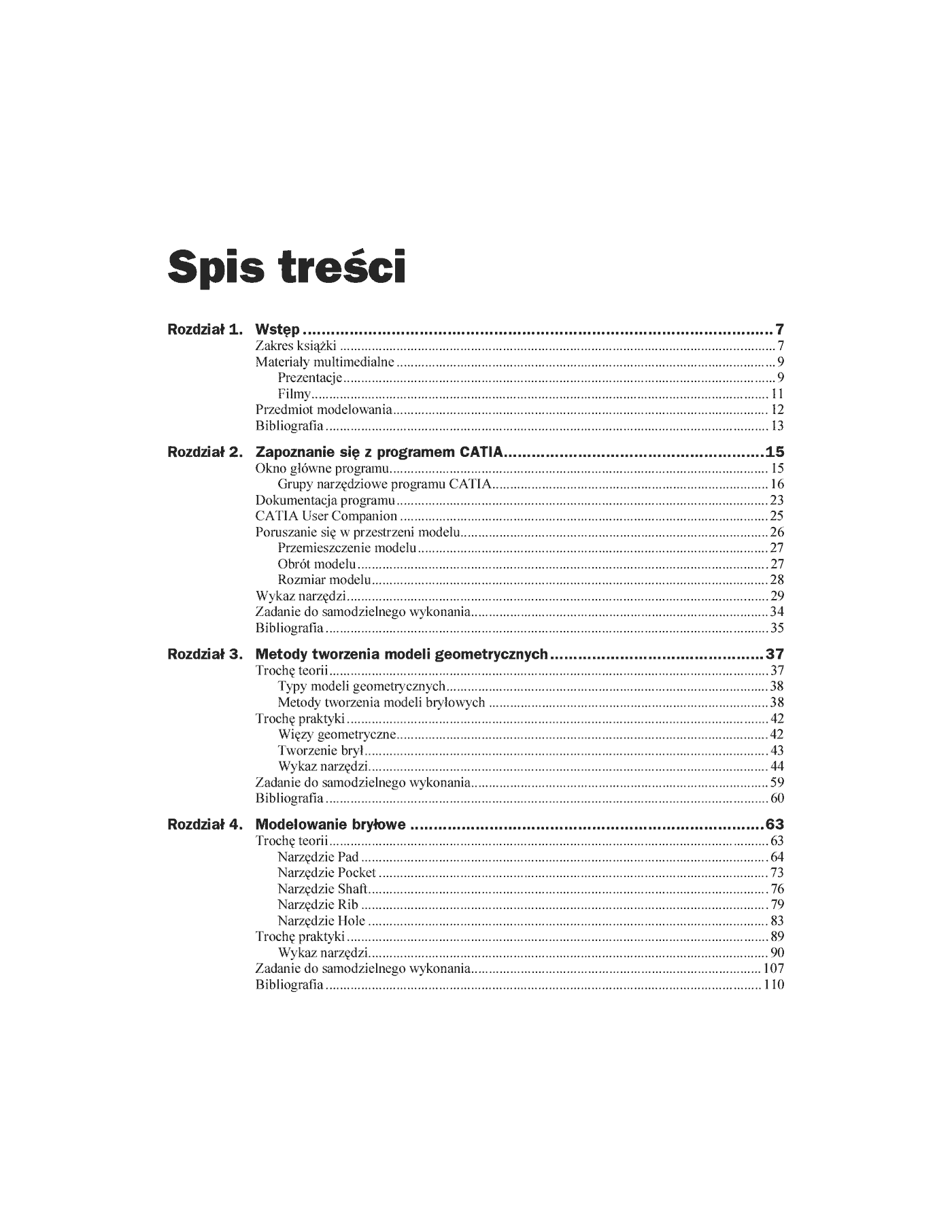 Fragment „CATIA. Podstawy modelowania i zapisu konstrukcji” — strona 2 z 11