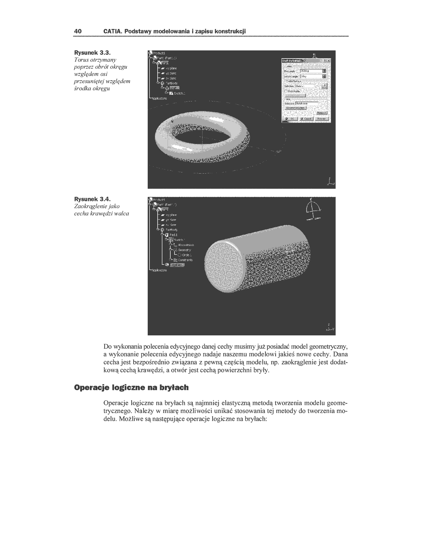 Fragment „CATIA. Podstawy modelowania i zapisu konstrukcji” — strona 8 z 11