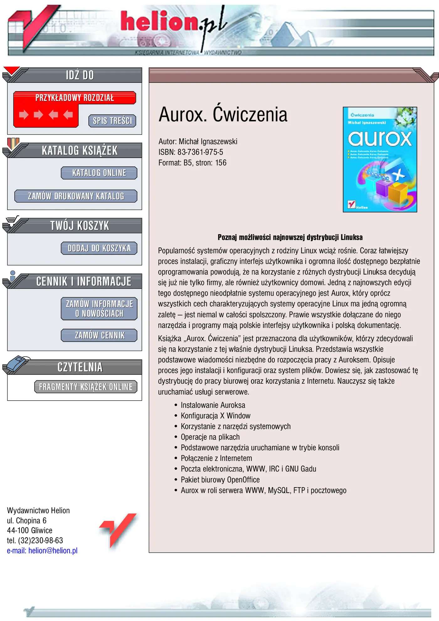 Fragment „Aurox. Ćwiczenia” — strona 1 z 10