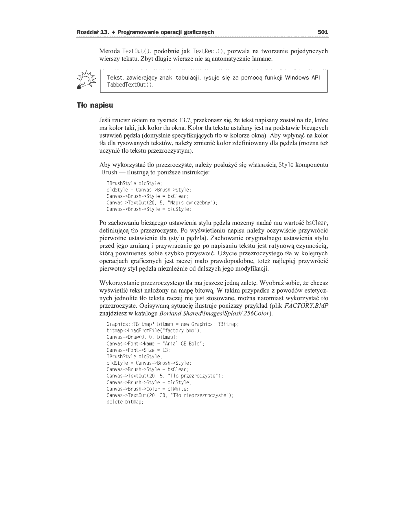 Fragment „C++ Builder 6 dla każdego” — strona 24 z 29