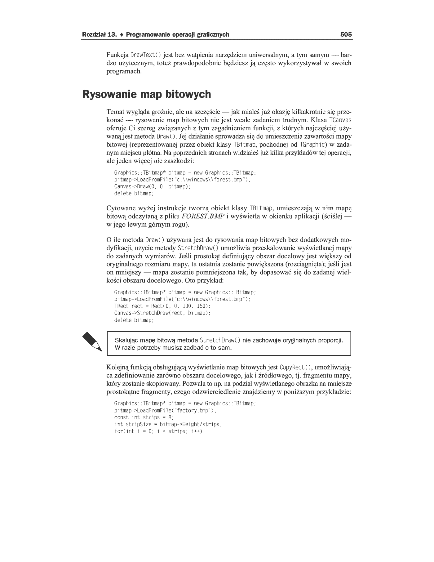 Fragment „C++ Builder 6 dla każdego” — strona 28 z 29