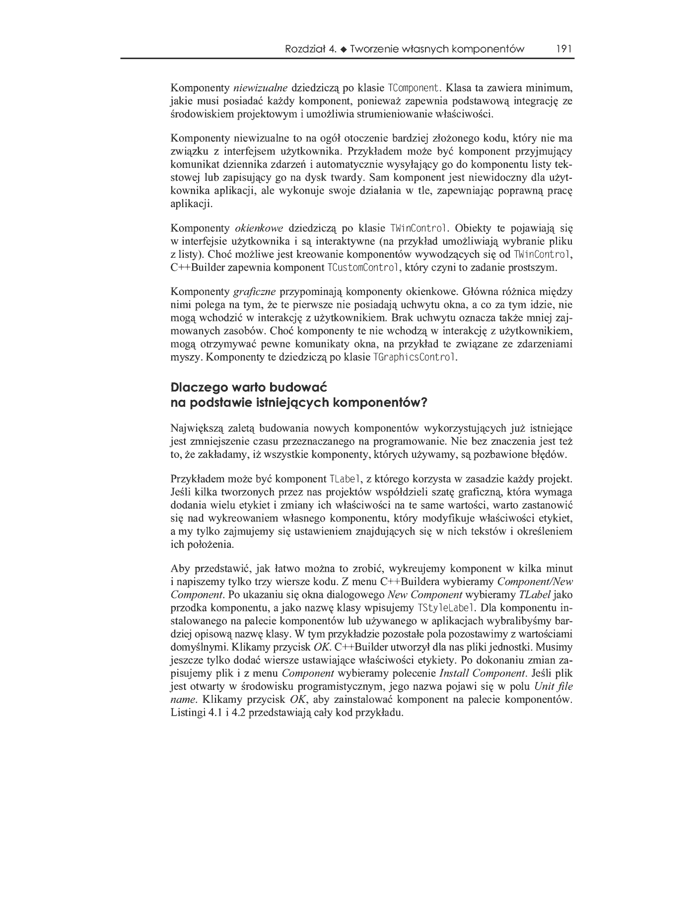 Fragment „C++ Builder 6. Vademecum profesjonalisty” — strona 22 z 100