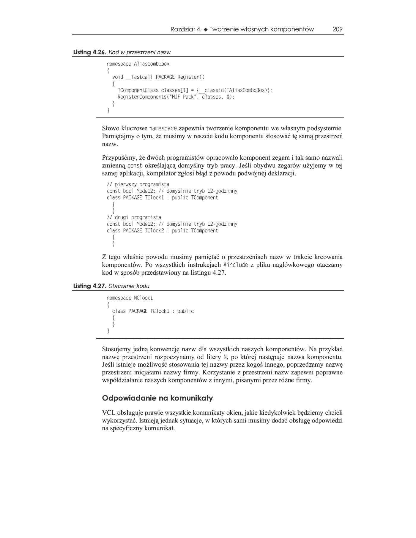Fragment „C++ Builder 6. Vademecum profesjonalisty” — strona 40 z 100
