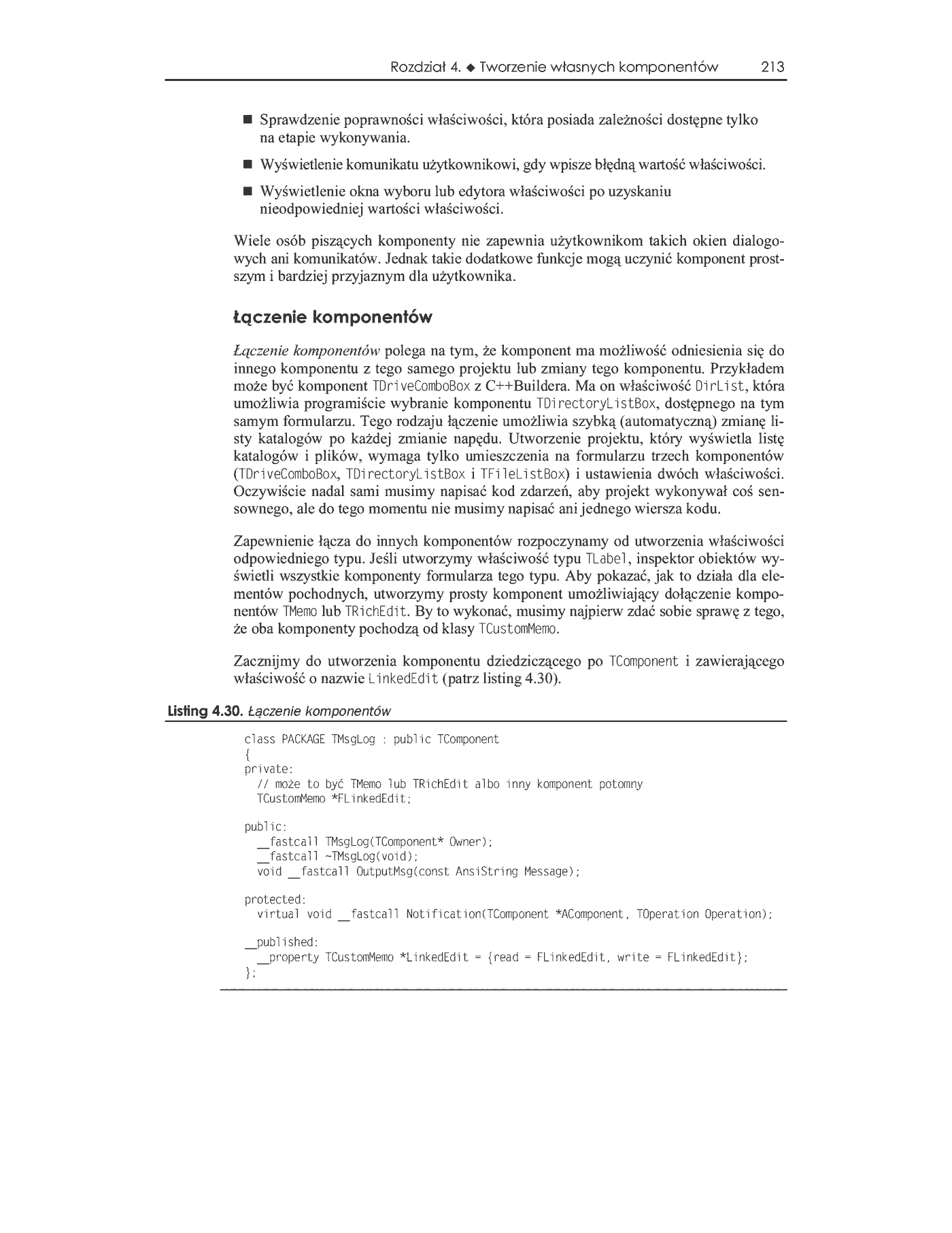 Fragment „C++ Builder 6. Vademecum profesjonalisty” — strona 44 z 100