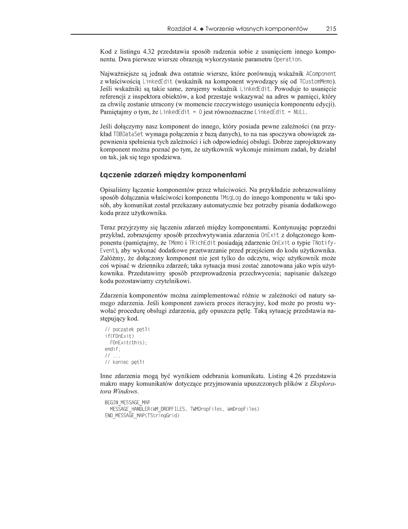 Fragment „C++ Builder 6. Vademecum profesjonalisty” — strona 46 z 100