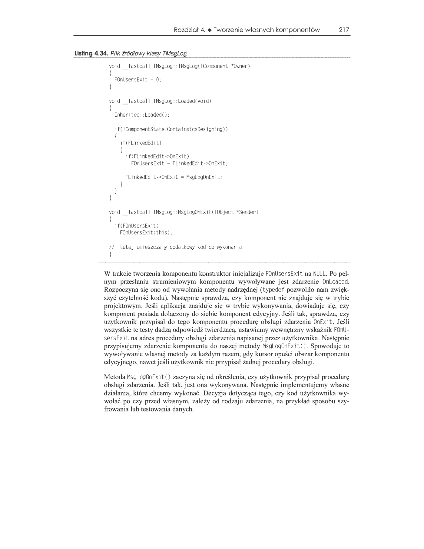 Fragment „C++ Builder 6. Vademecum profesjonalisty” — strona 48 z 100