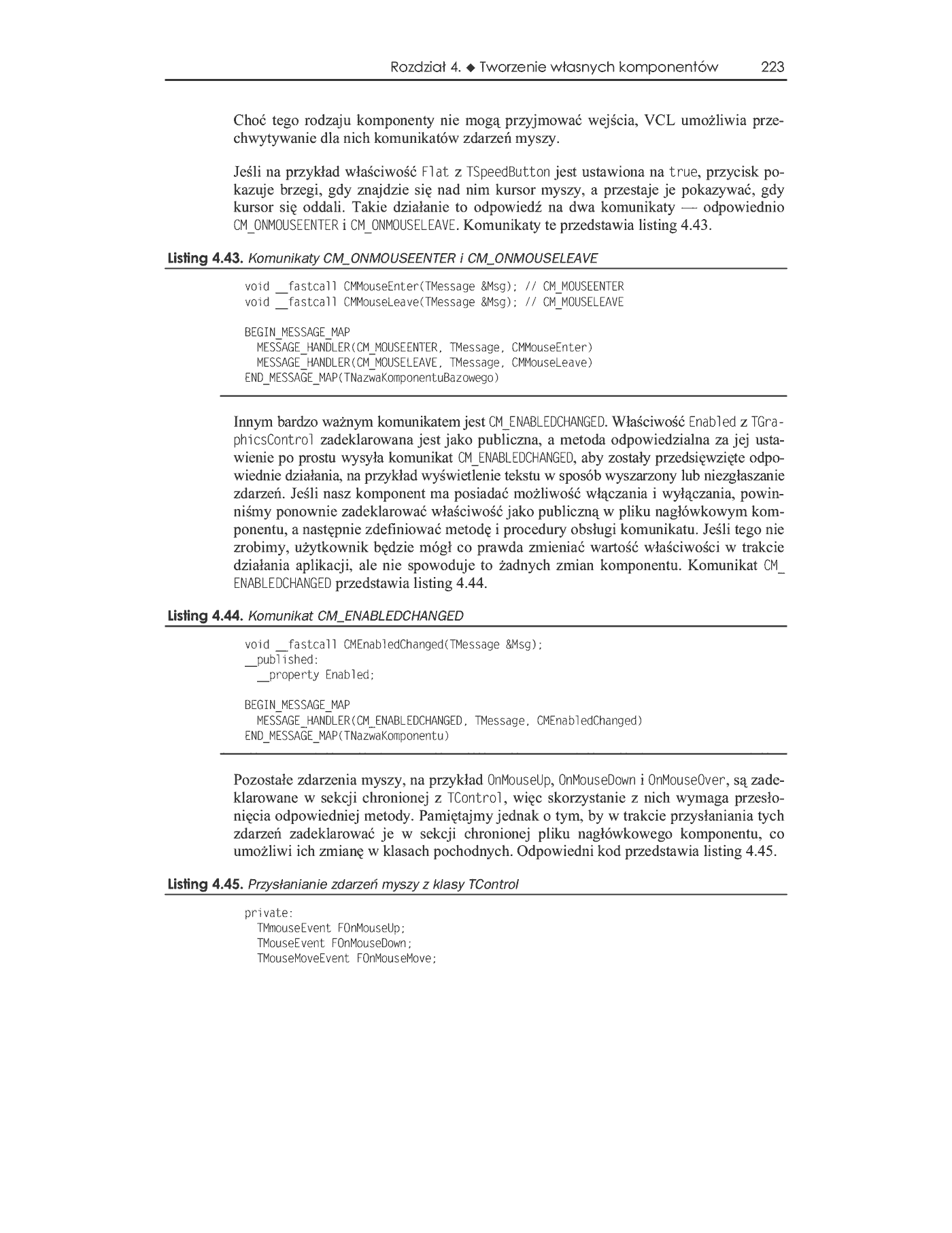 Fragment „C++ Builder 6. Vademecum profesjonalisty” — strona 54 z 100