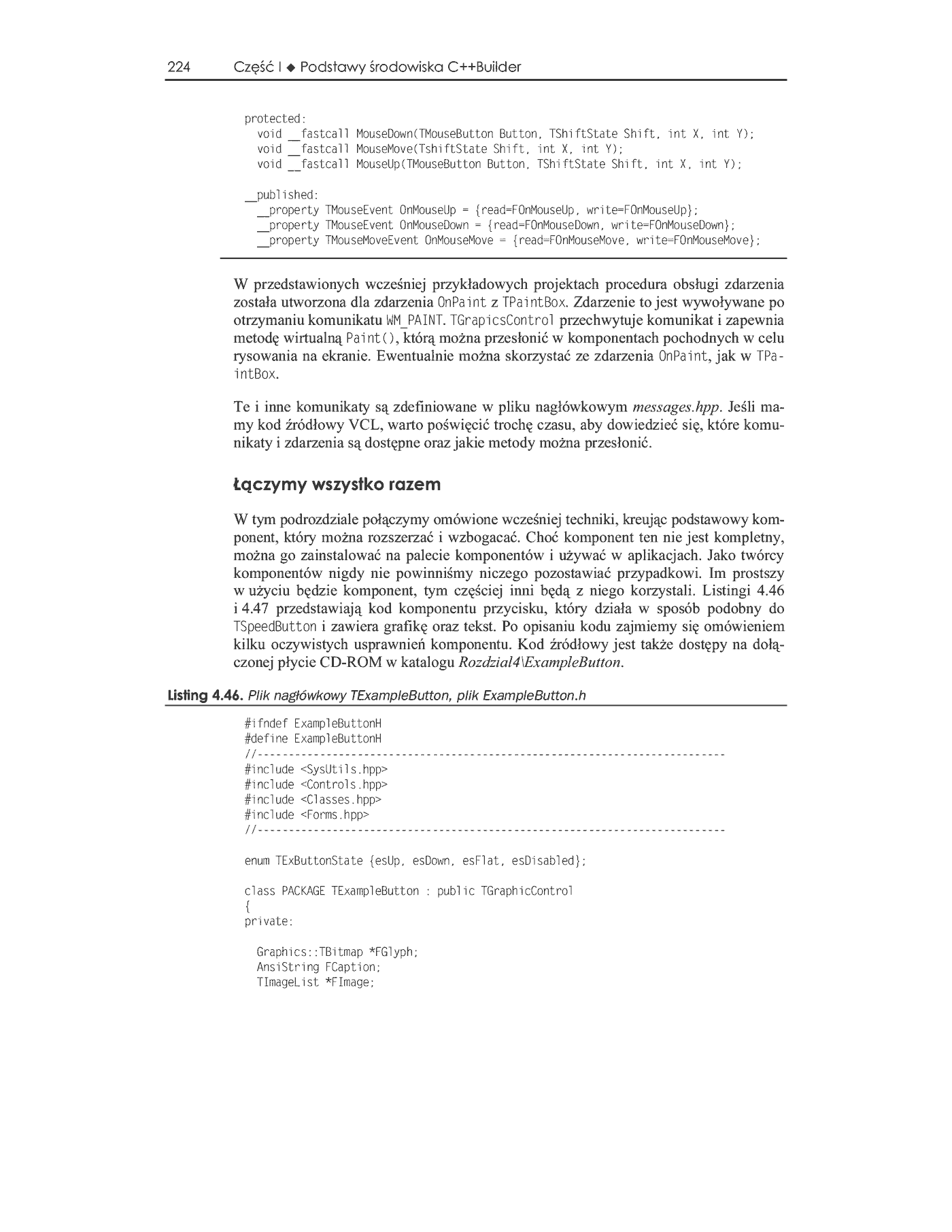 Fragment „C++ Builder 6. Vademecum profesjonalisty” — strona 55 z 100