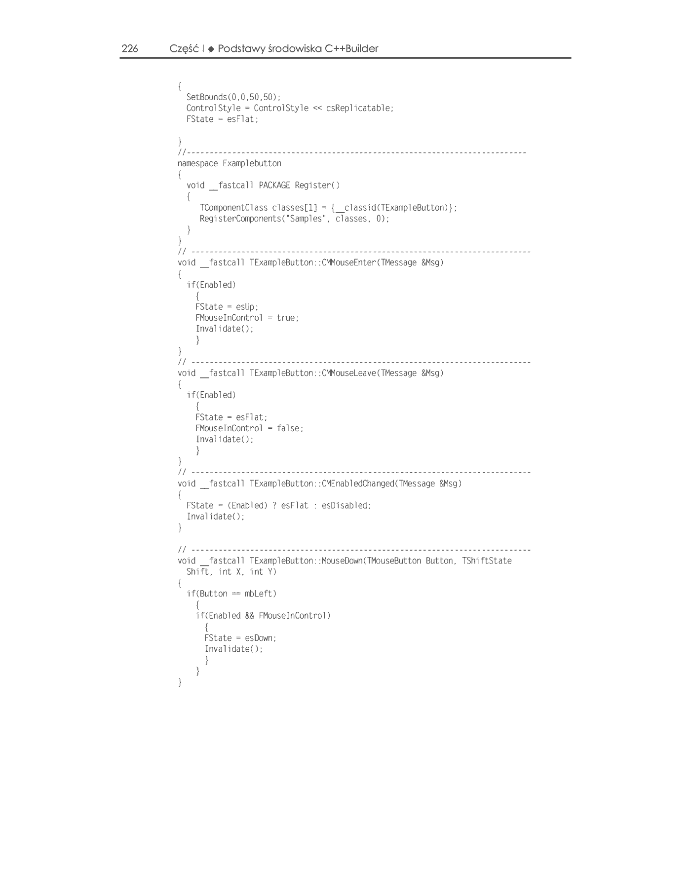 Fragment „C++ Builder 6. Vademecum profesjonalisty” — strona 57 z 100