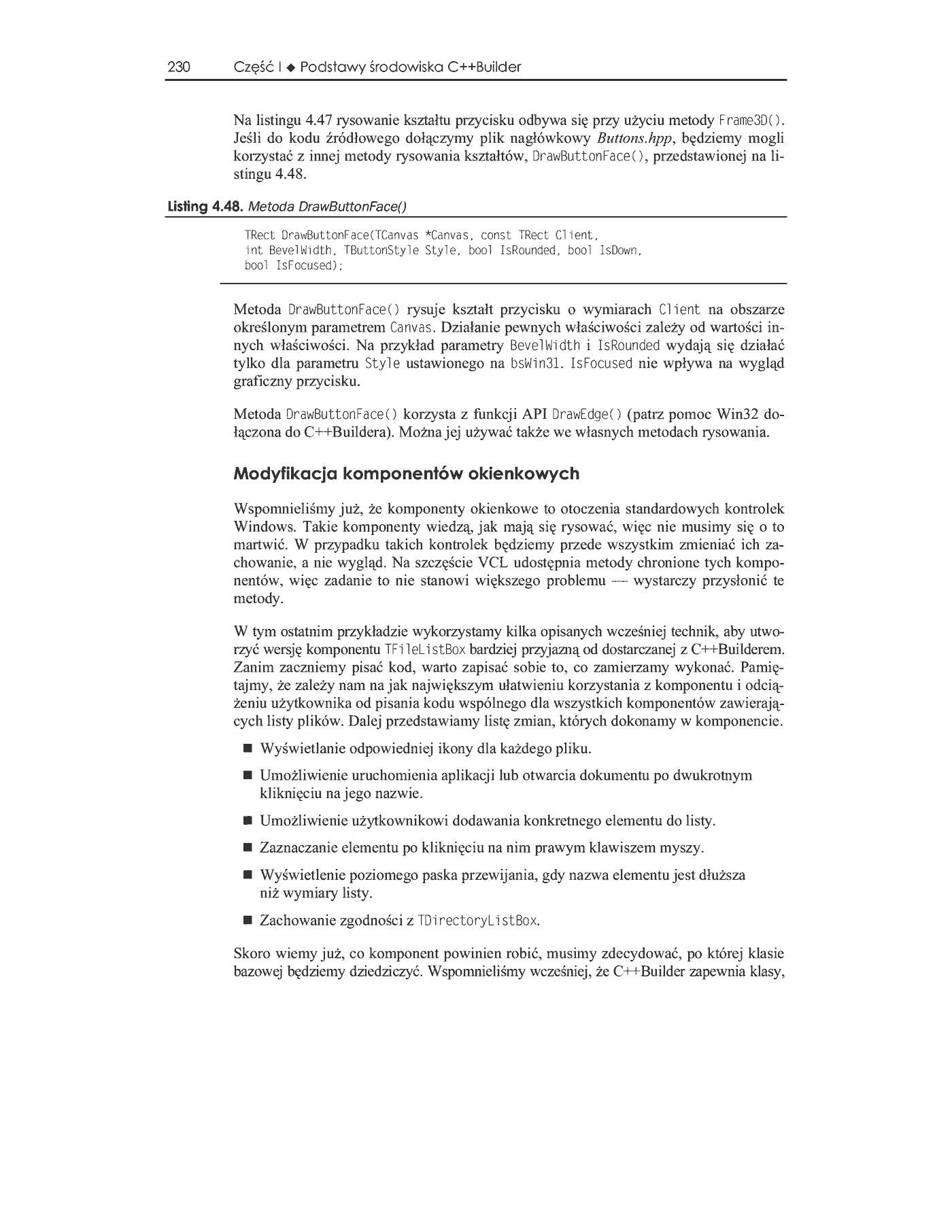 Fragment „C++ Builder 6. Vademecum profesjonalisty” — strona 61 z 100