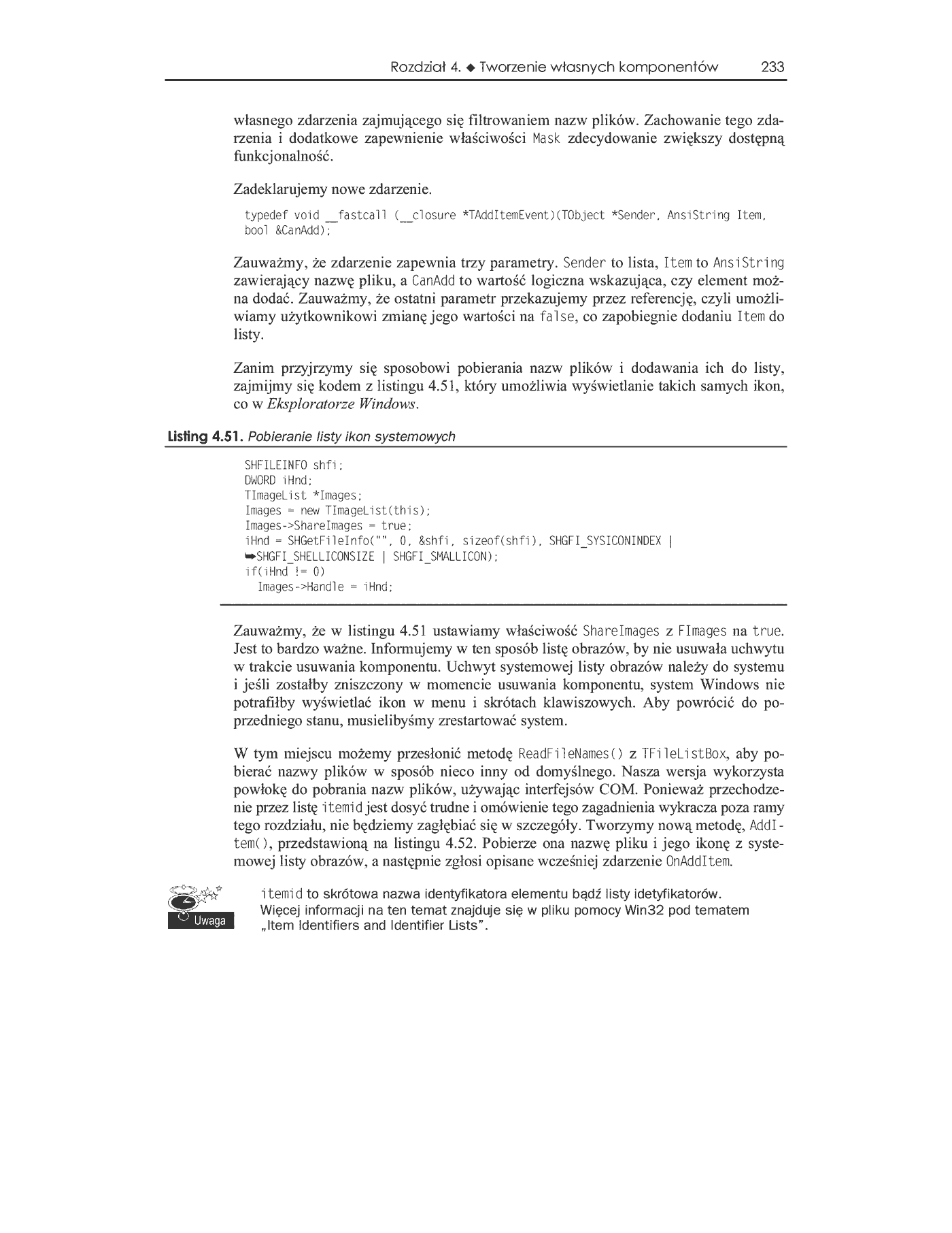 Fragment „C++ Builder 6. Vademecum profesjonalisty” — strona 64 z 100